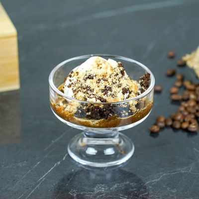 Brownie Crumble Affogato
