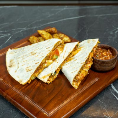 Worthy Vegetable Quesadilla