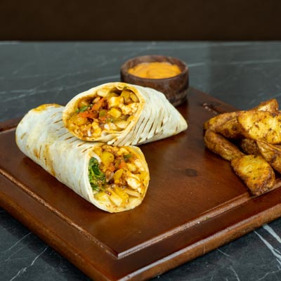 Tangy Paneer Wrap