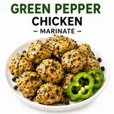 Green Pepper Chicken - 200 Gms