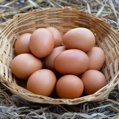 Country Chicken Eggs - Free Range - Pack Of 6