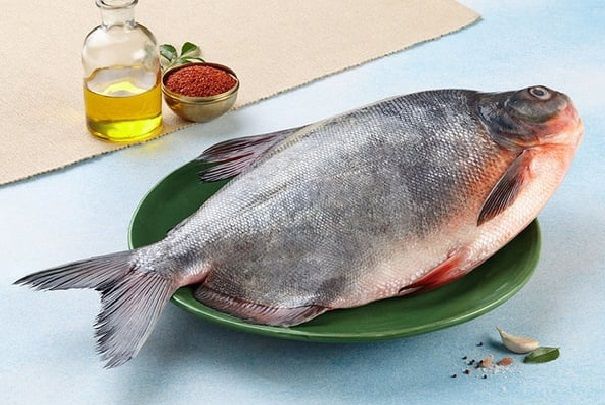 Fresh Water Pomfret / Yeri Vawwal / Roopchanda (0.6-0.8 Kg)