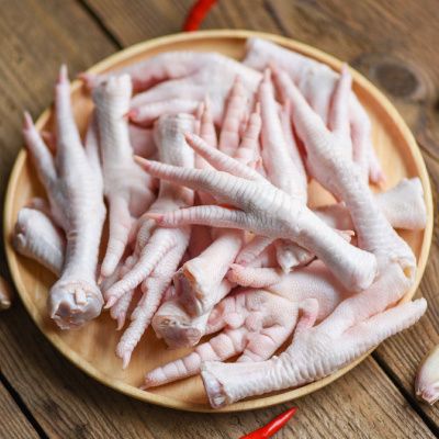 Chicken Feet - Raw Or Cleaned (1 Kg)