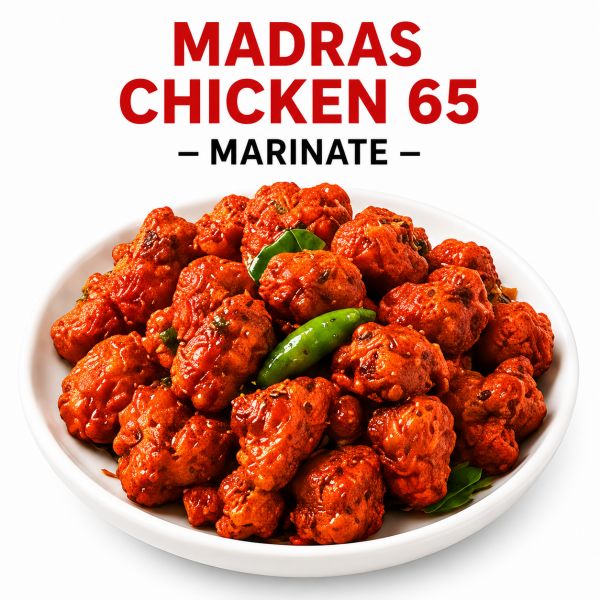 Madras Chicken 65- 250 Gm