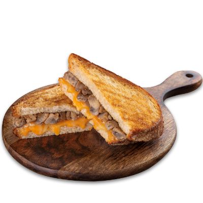 Mushroom & Cheese Melt Sandwich