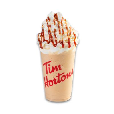 Banana Caramel Tims Shake (Served without whipped cream)