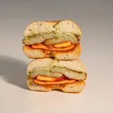 Hashbrown Paneer Tikka Bagel