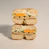 Chicken Sausage Egg Bagel
