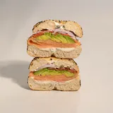 Nova Salmon Avocado Bagel