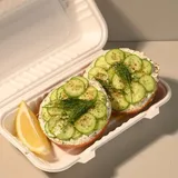 Cucumber Zaatar Open Face