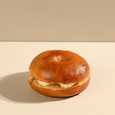 Peanut Butter Banana Bagel