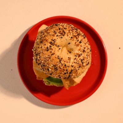 Smoked Chicken Bagel