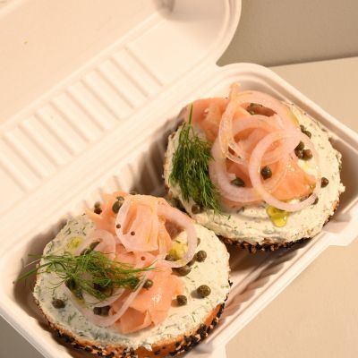 Lox Luxe Salmon Open Face