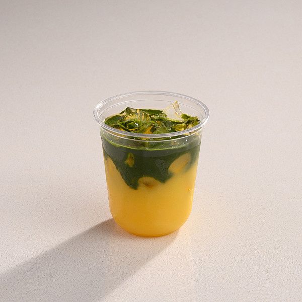 Orange Matcha (Iced)