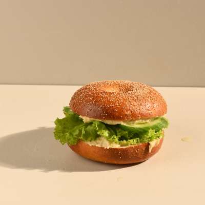 Hummus Cucumber Za’atar Stack
