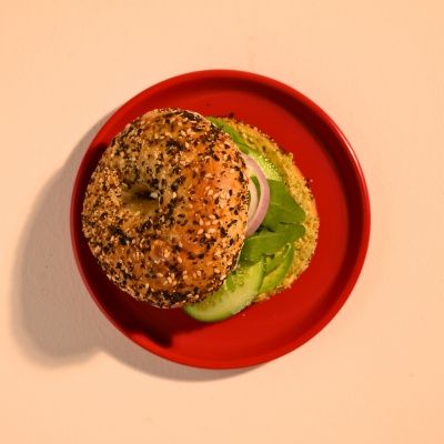Vegetarian Bagels