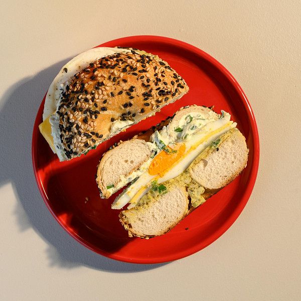 Classic Double Egg Bagel