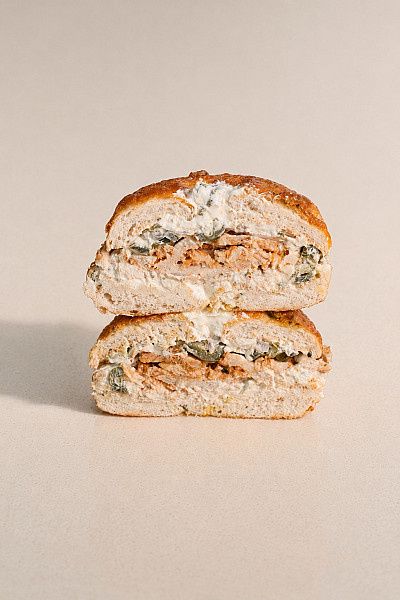 Grilled Chicken Rasher Bagel