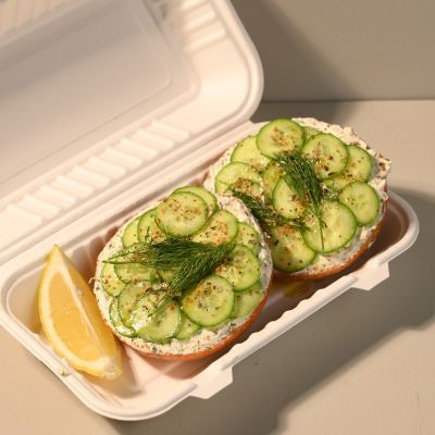 Cucumber Zaatar Open Face