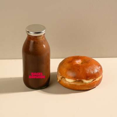 Peanut Butter Banana Stack + Mocha Cold Coffee