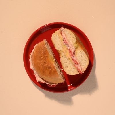 Maple Butter Strawberry CC Bagel