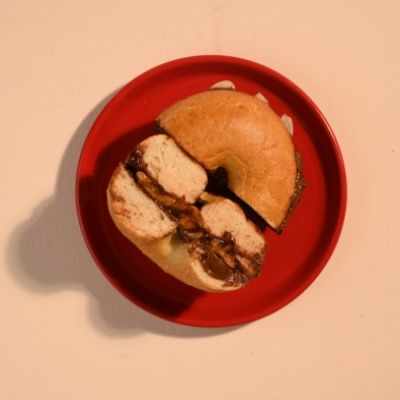 Nutella Banana Bagel