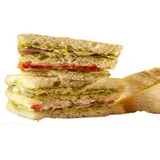 Vegetable Club Sandwich