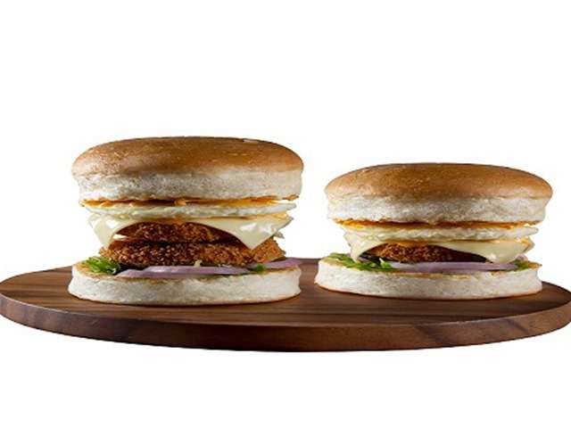 Chicken Double Patty Burger