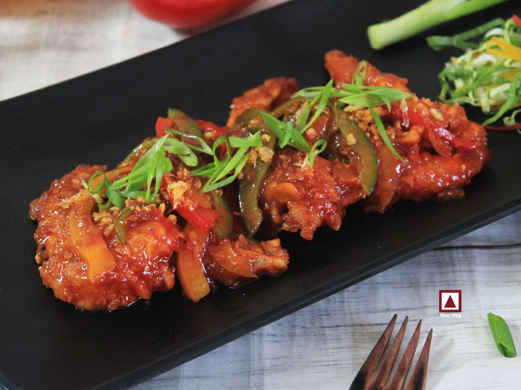 Prawn in Schezwan Sauce - Full