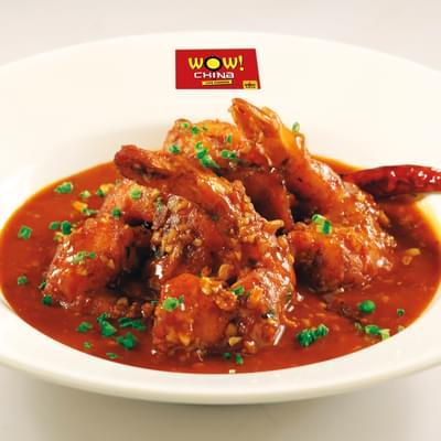 Prawn in Schezwan Sauce - Half