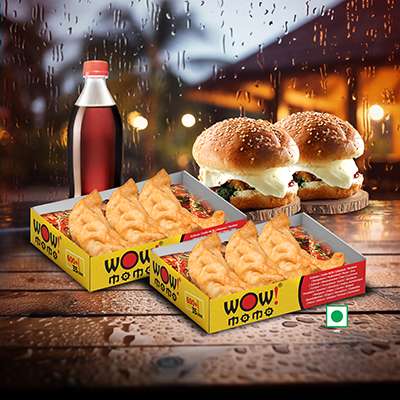 Veg Himalayan Fried Momo 6Pc + Veg Moburg 2Pc + One 250ml Soft Drinks
