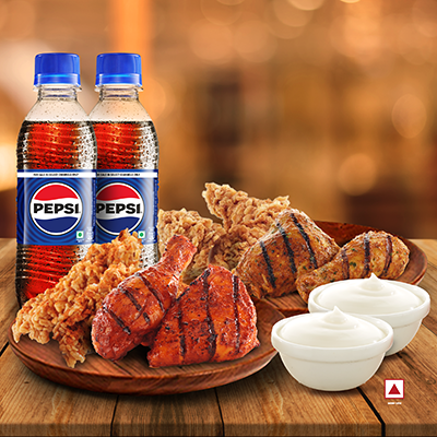 2PeriPeri Grill Chk+2Arabic Grill+2PeriPeri Stp+3Wings+2Dip+2Pepsi250