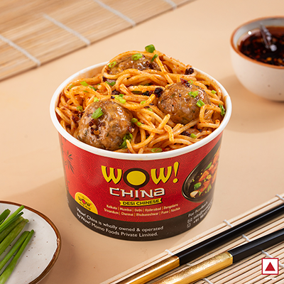 Chilly Oil Noodles (250 gms) + Chilly Creamy Meat Balls (3pcs)