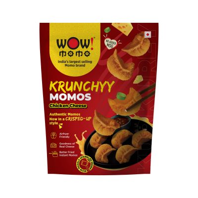 Wow! Krunchyy Chicken Cheese Momo 10p