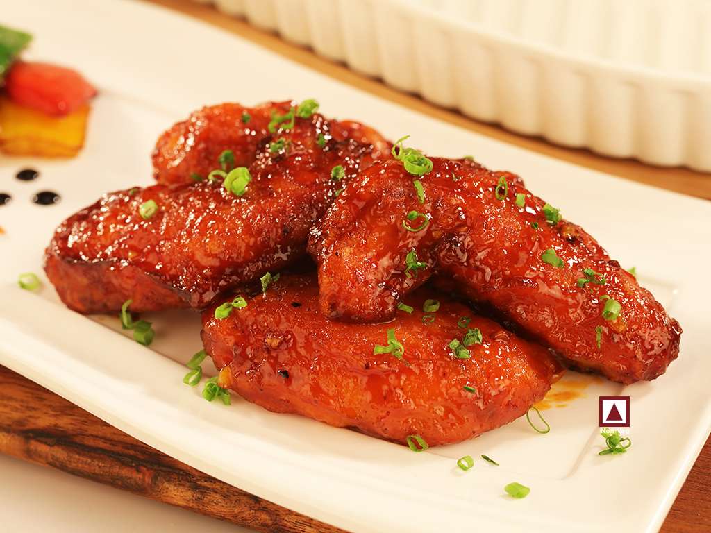 Chicken Wings In Indo-Chinese Sauce