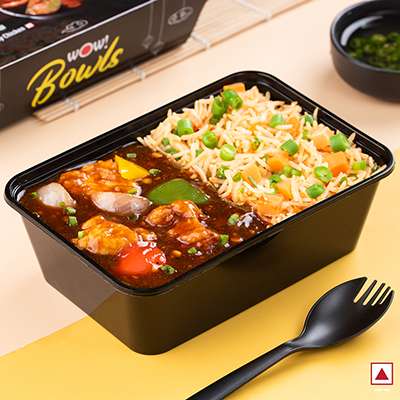 Fried Rice With Hot Garlic Chicken