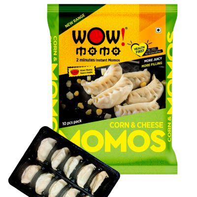 Wow! Corn & Cheese Momos 10p