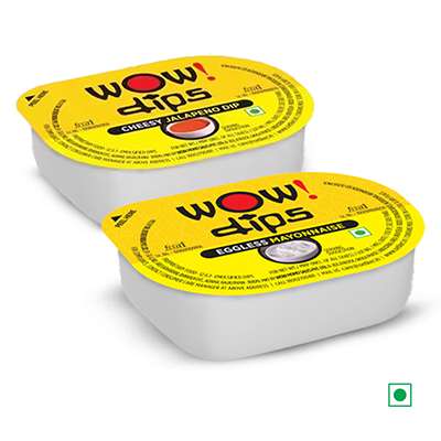 2 Pack dips (1 Mayo dip + 1 Cheesy dip)