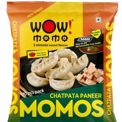 Wow! Chatpata Paneer Momos 10p