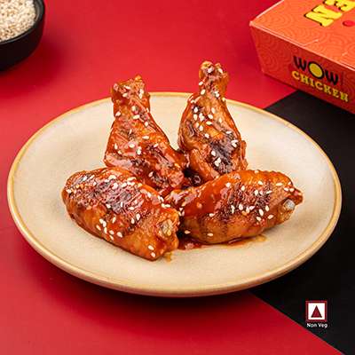 BARBEQUE KOREAN WINGS 4 PCS