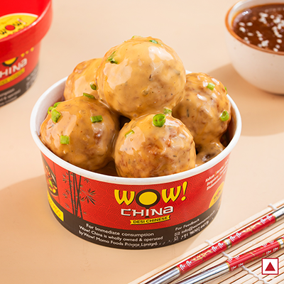 Chilly Creamy Meat Balls (5pcs).