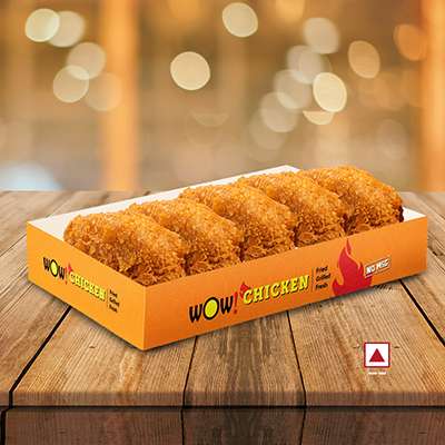 Kurkure Chicken Cheese Momo [5pcs]
