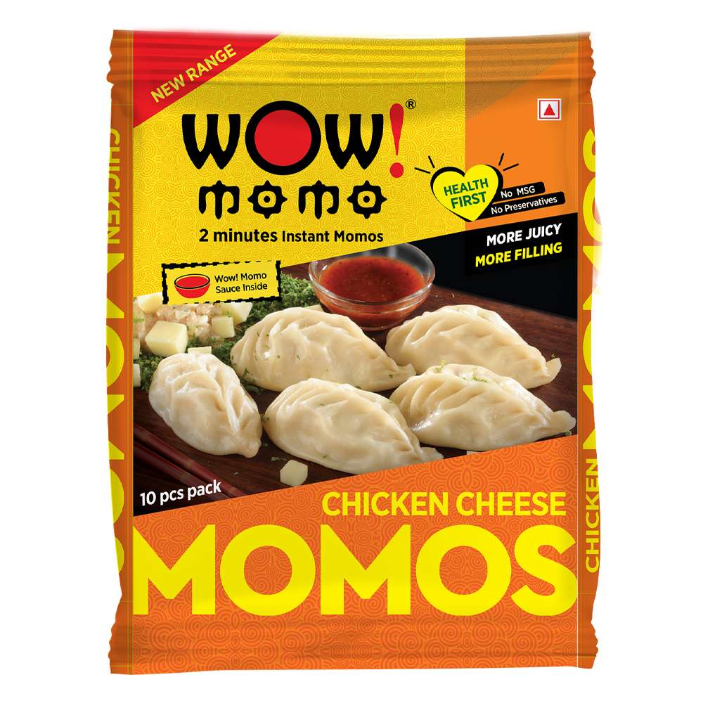 Chicken Cheese Momo 10 Pcs Pack