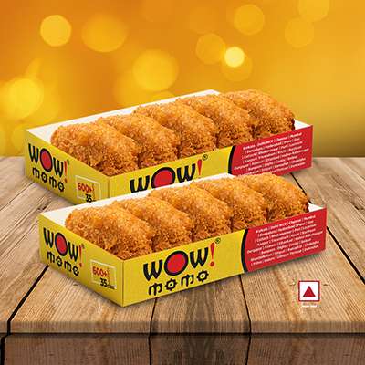 Kurkure Chicken Cheese Momo [10pcs]