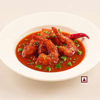 Prawn In Hot Garlic Sauce - Half