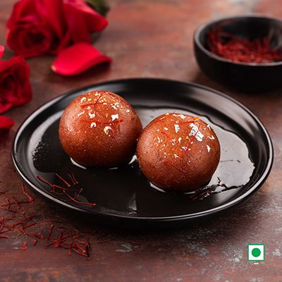 Kesar Gulab Jamun [2PC]