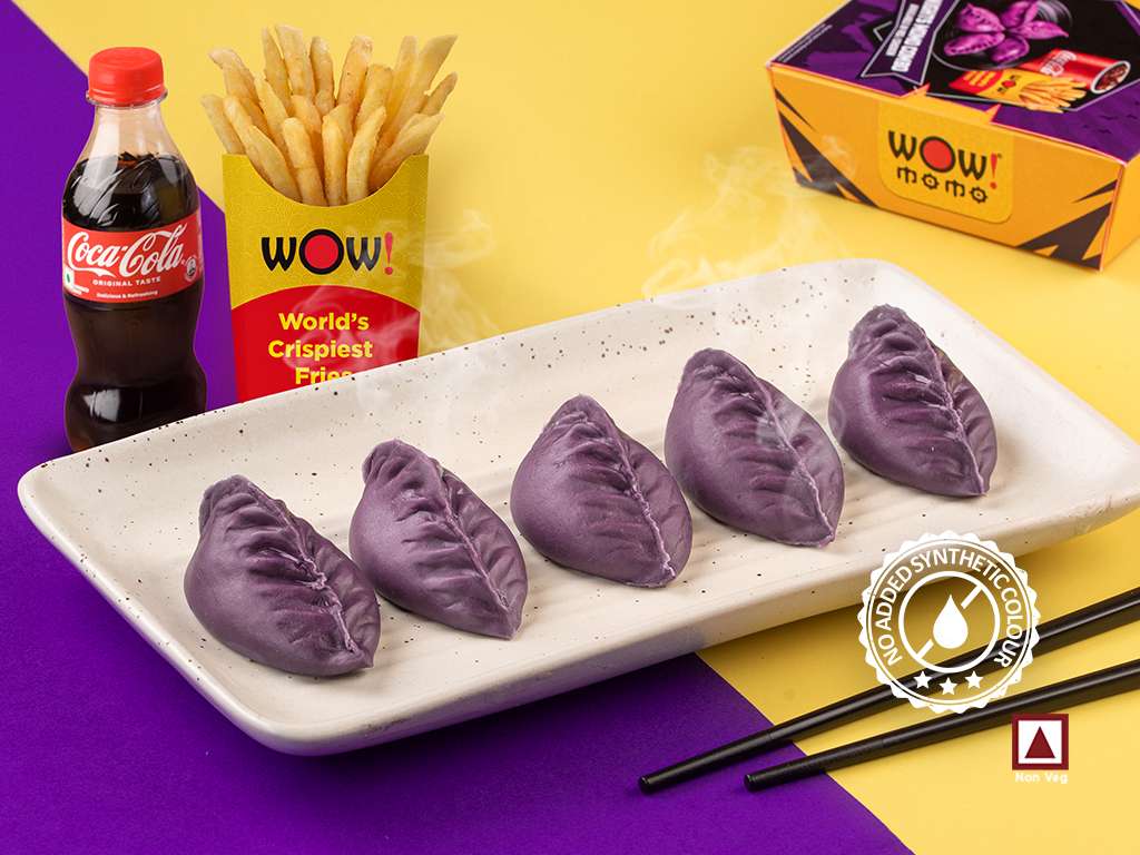 CHICKEN KNIGHTS STEAM MOMO 5PCS+REGULAR OG FRIES+COKE 250ML