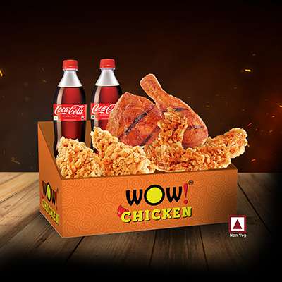 2Peri Peri Grilled Chk +2Peri Peri Strips+2Fried Wings+2Coke250