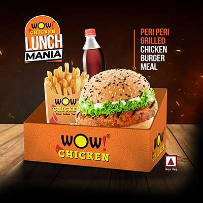1P Peri Peri Grilled Chk Burger+1Regular Frie+ One 250ml Soft Drinks