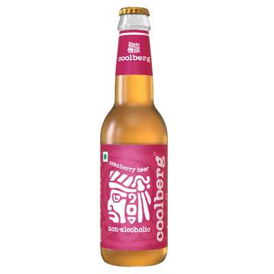 COOLBERG CRANBERRY NON ALCOHOLIC BEER 330ML